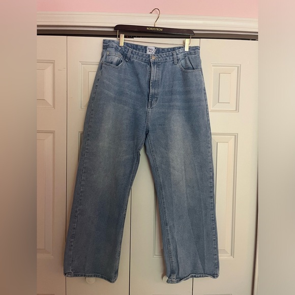Princess Polly Wide Leg Jeans - Picture 1 of 3